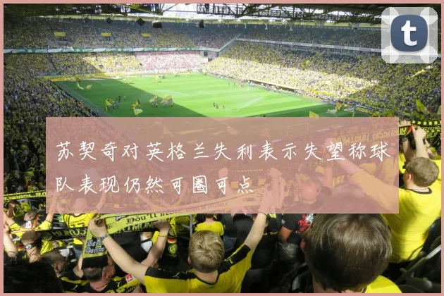 苏契奇对英格兰失利表示失望称球队表现仍然可圈可点